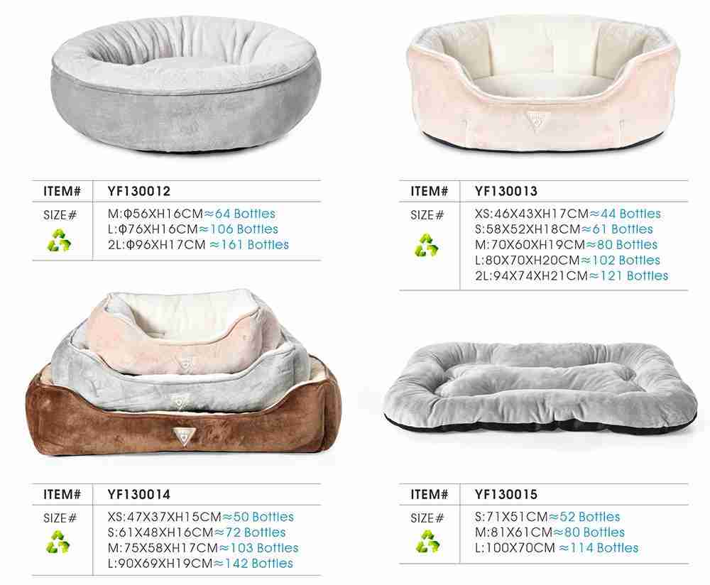 grey dogs cushion bed