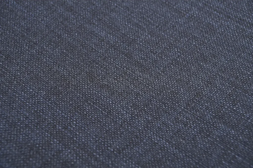 blue bolster dog bed fabric