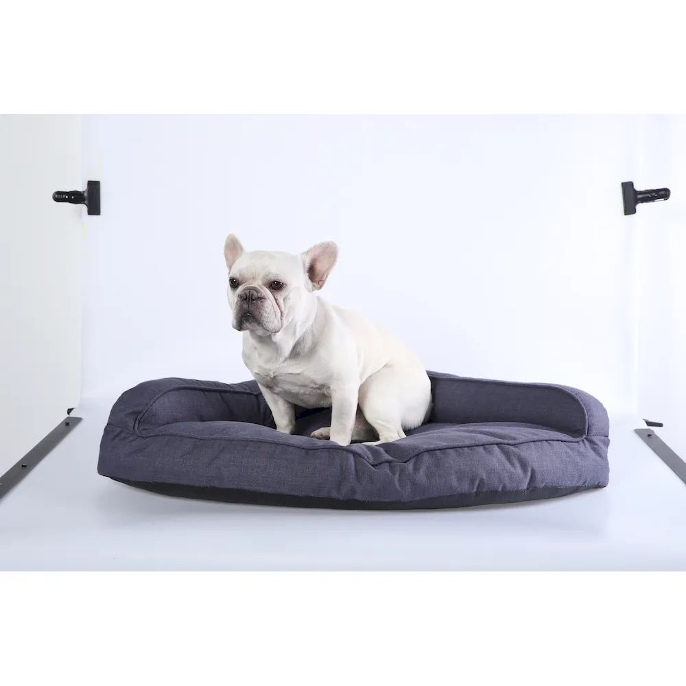 custom bolstered dog sofa bed