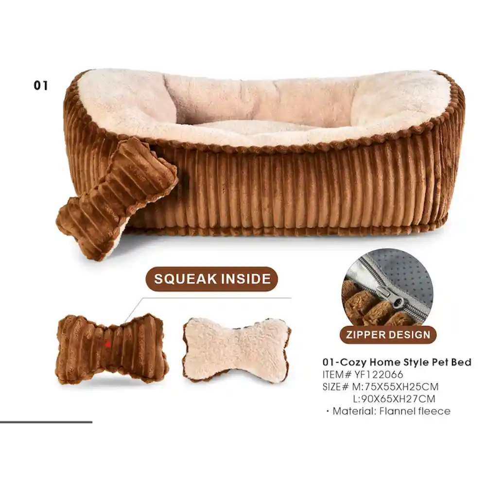 Flannel Pet Bed Supplier