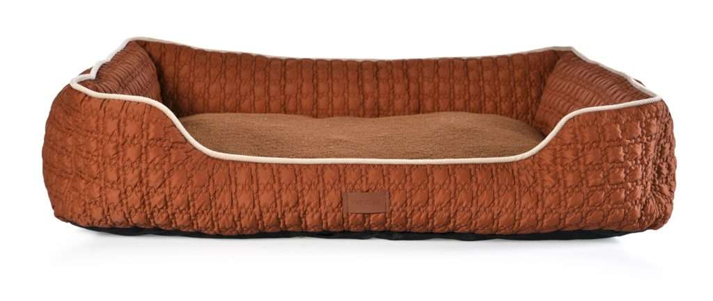 Nylon taffeta plush pet bed