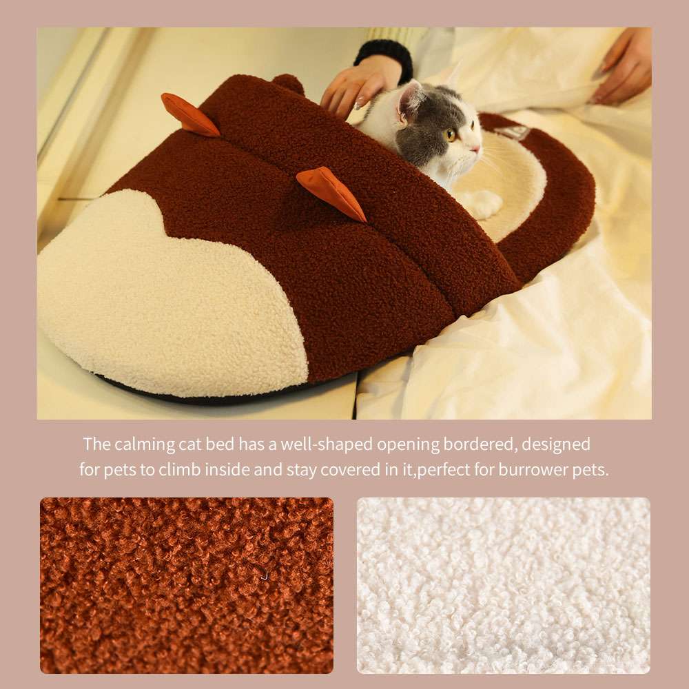 OEM cozy cat bed