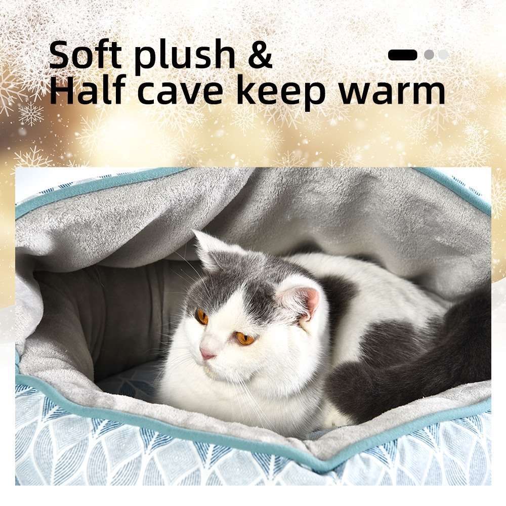 Soft Round Cat Bed