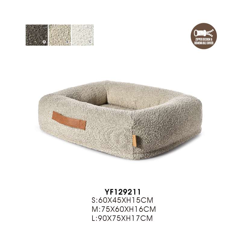 boucle dog bed manufacturers