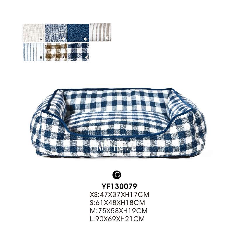 goedkoop geruit hondenbed