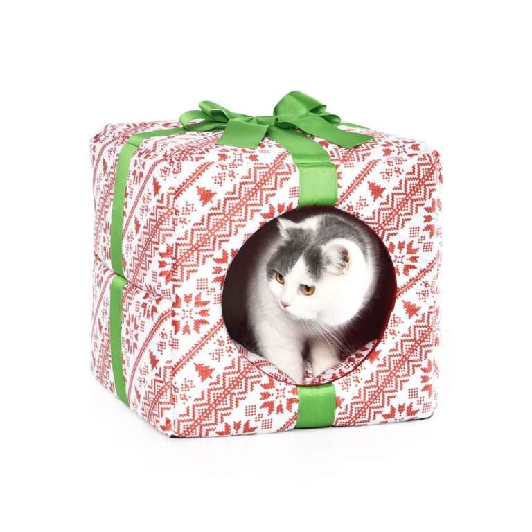 christmas dog bed