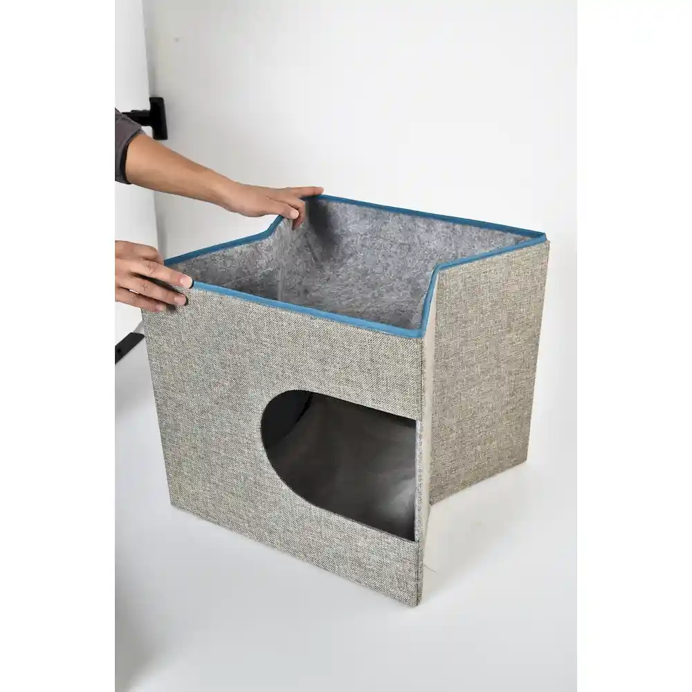 acogedora cama para gatos cueva odm