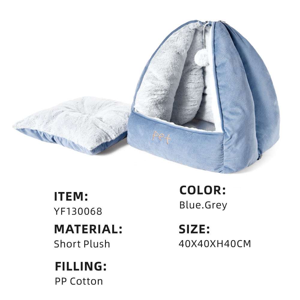cozy cave cats bed