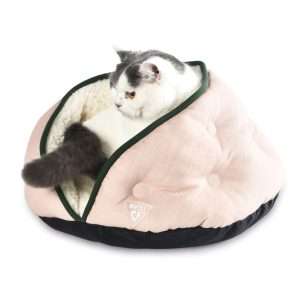 cozy cave pet bed