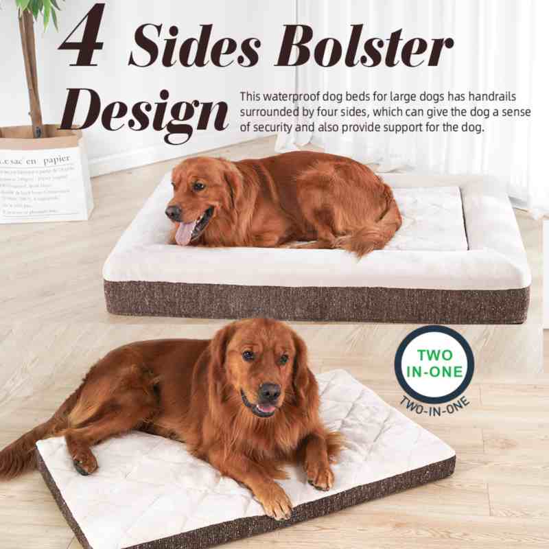 Memory Foam Hundebetten für große Hunde