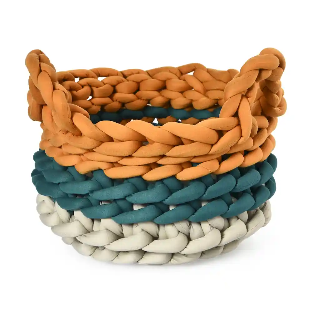 dog bed basket woven OEM