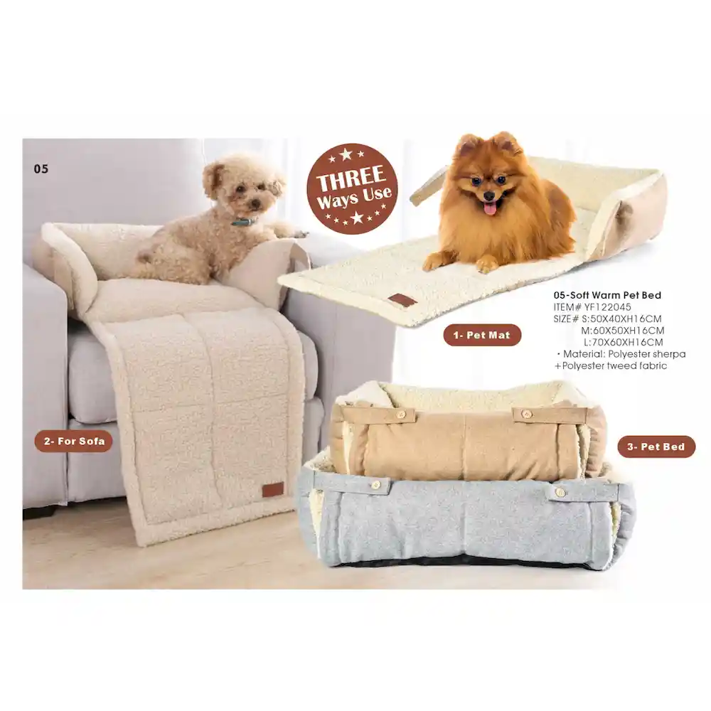 Hundebett für Sofagröße