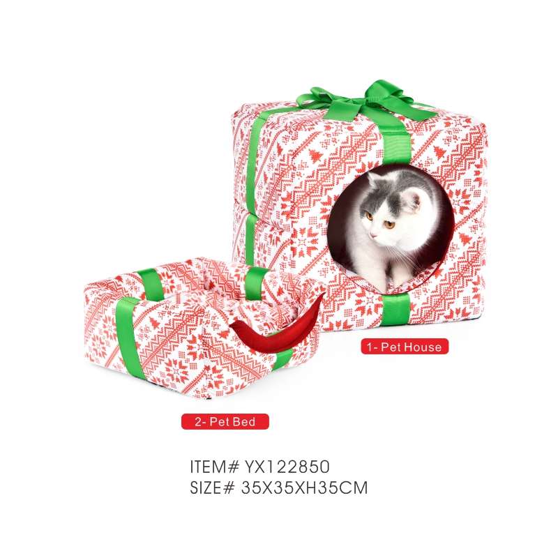 factory christmas dog bed