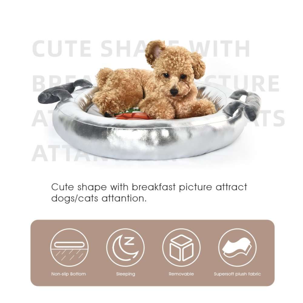 factory round pet beds