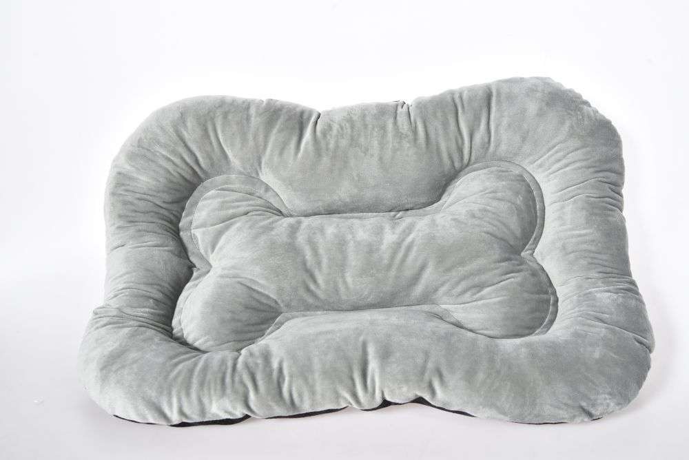 grey dog cushions
