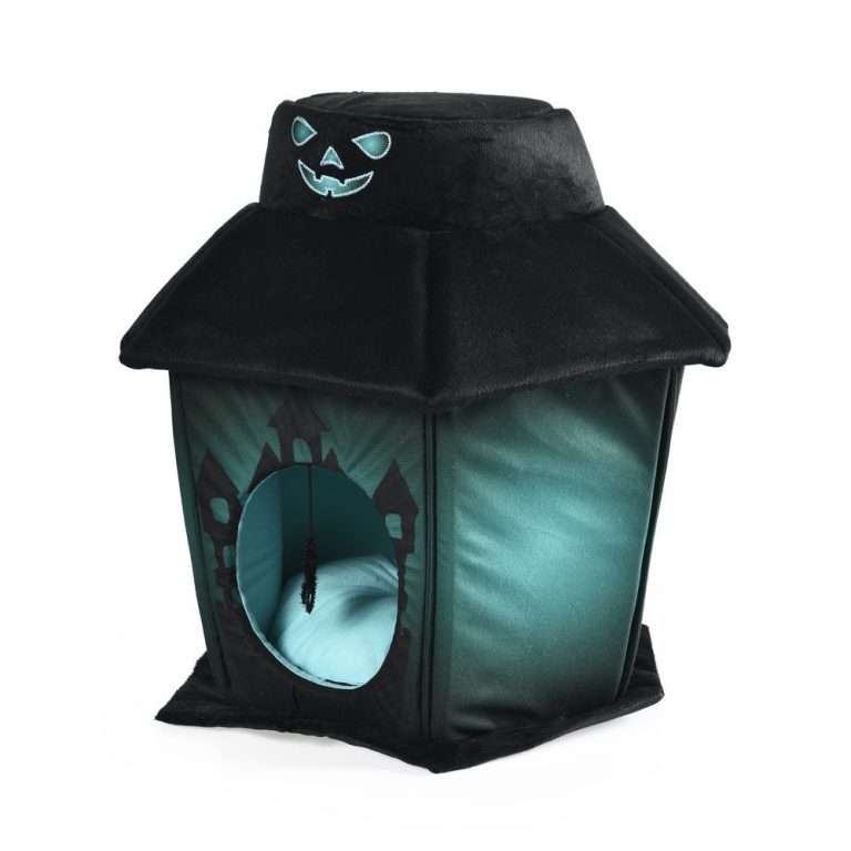 halloween cat bed cave