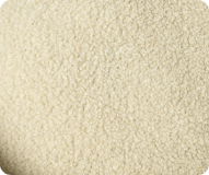 lambwool fabric pet bed
