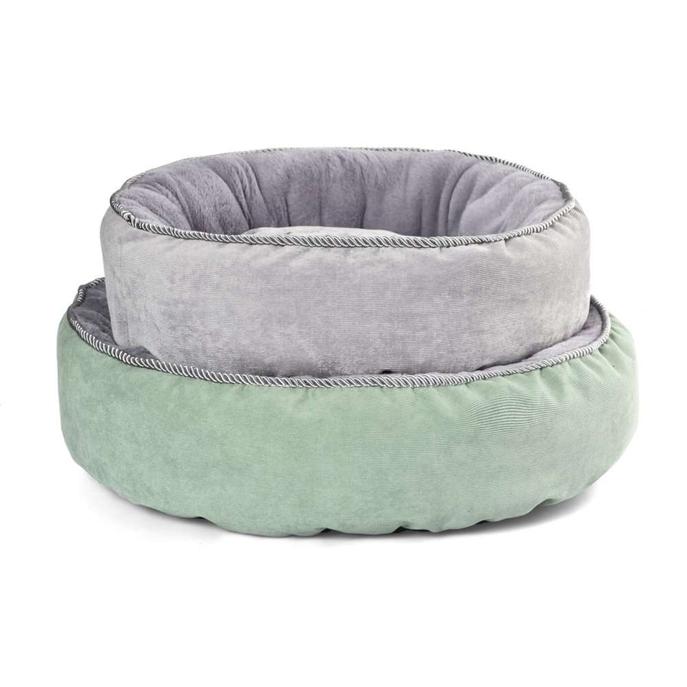 großes rundes Bett für Haustiere