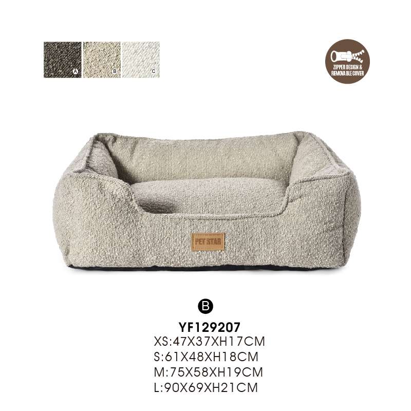 new boucle dog bedl