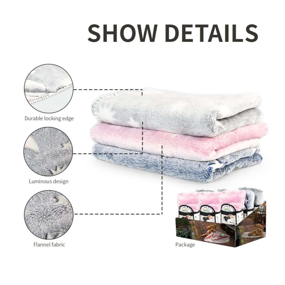 oem plush pet blanket