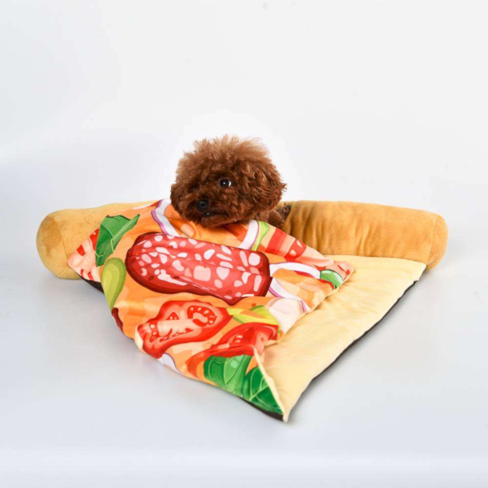 plush dog bed mat
