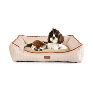 plush pet bed