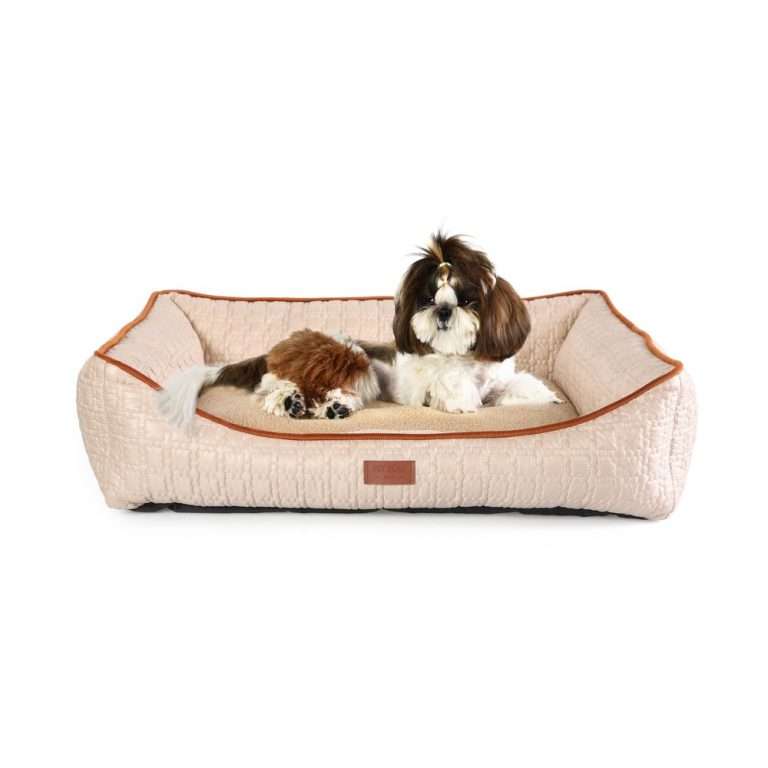 plush pet bed