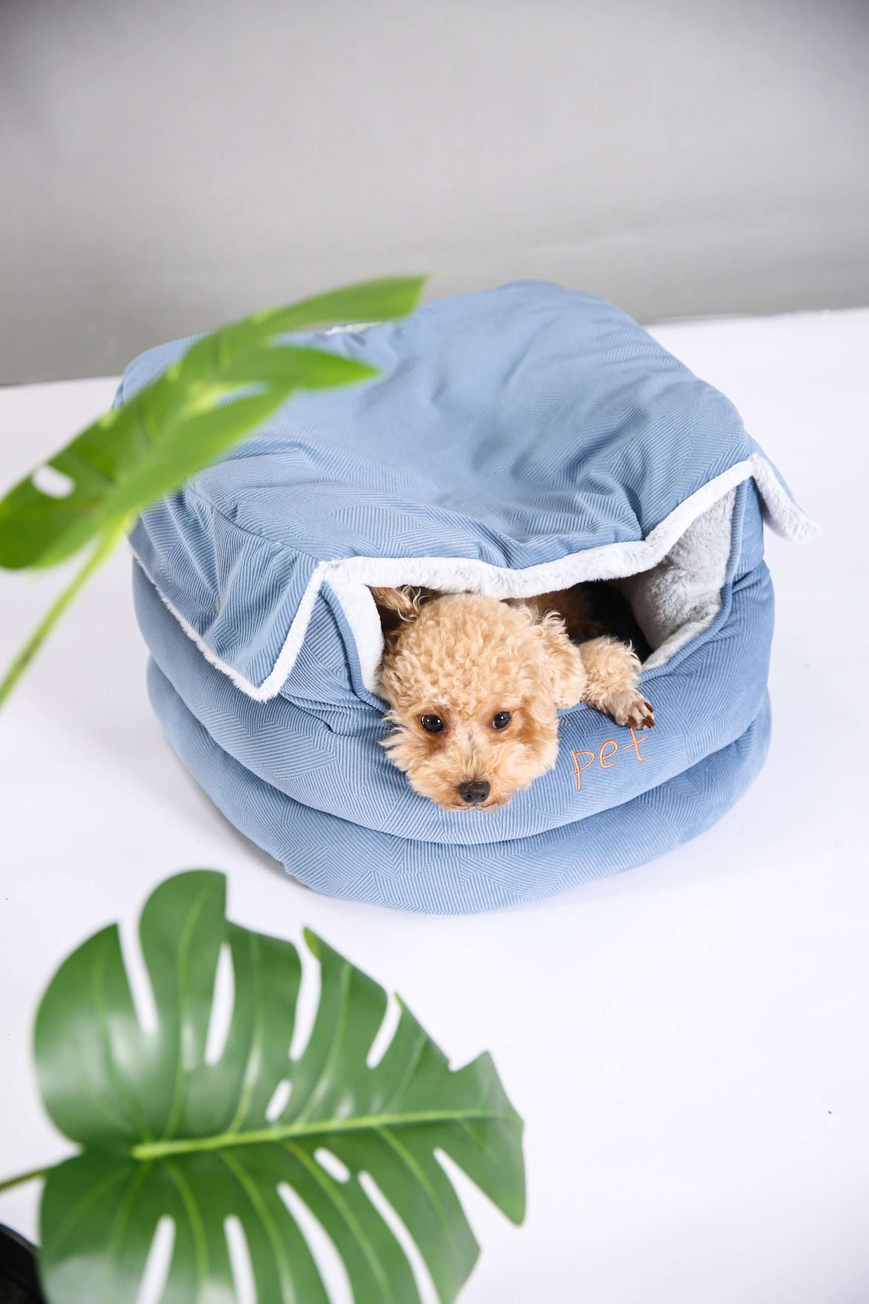 cama de felpa para mascotas
