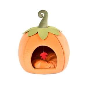 pumpkin cat bed