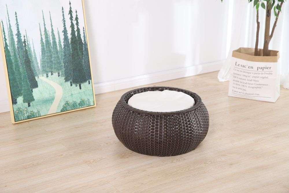 rattan cats beds