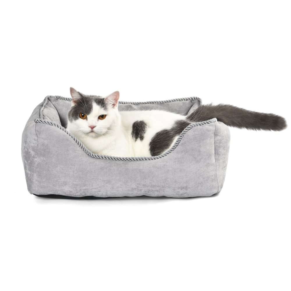 cama retangular para animais de estimação