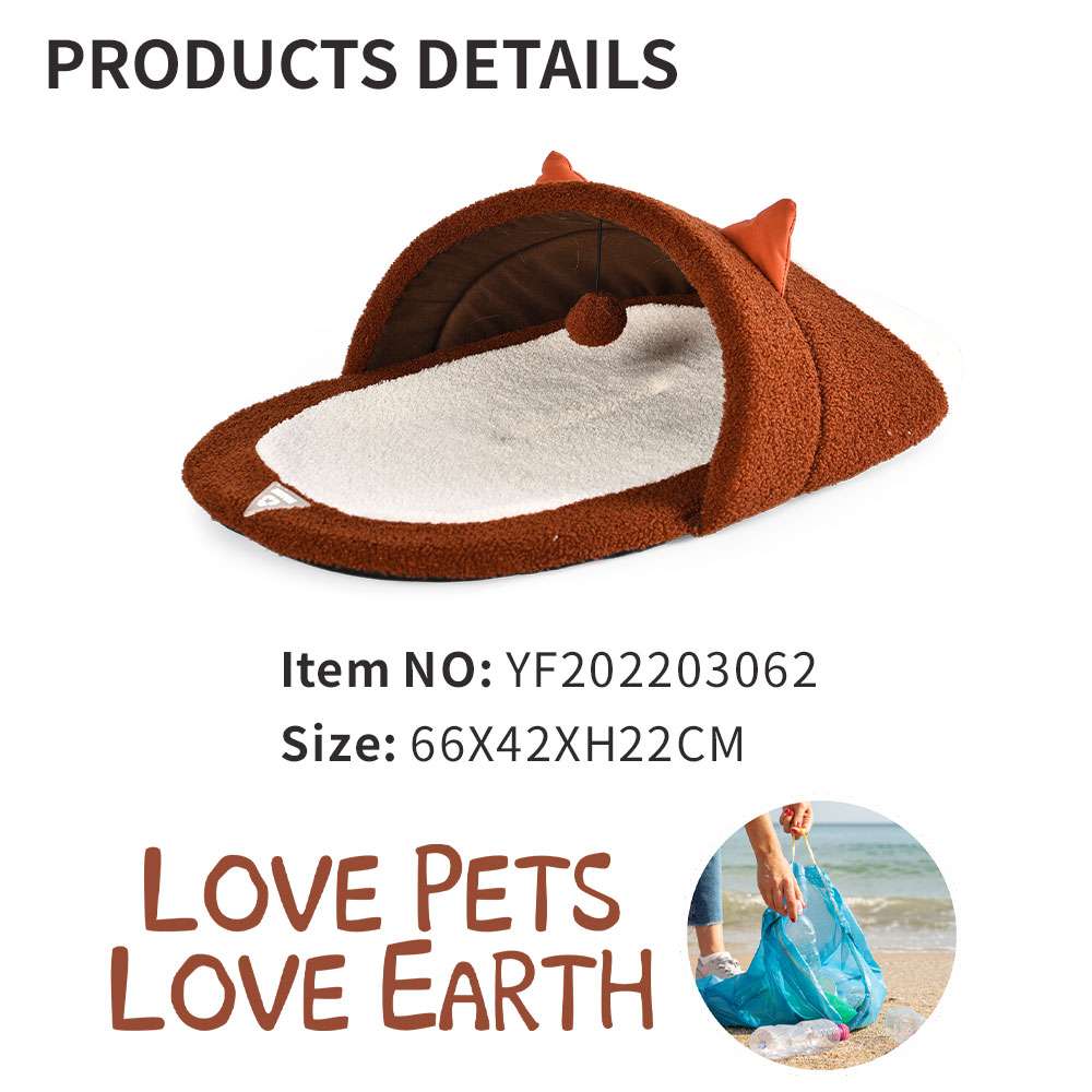 recycled cat cave beds