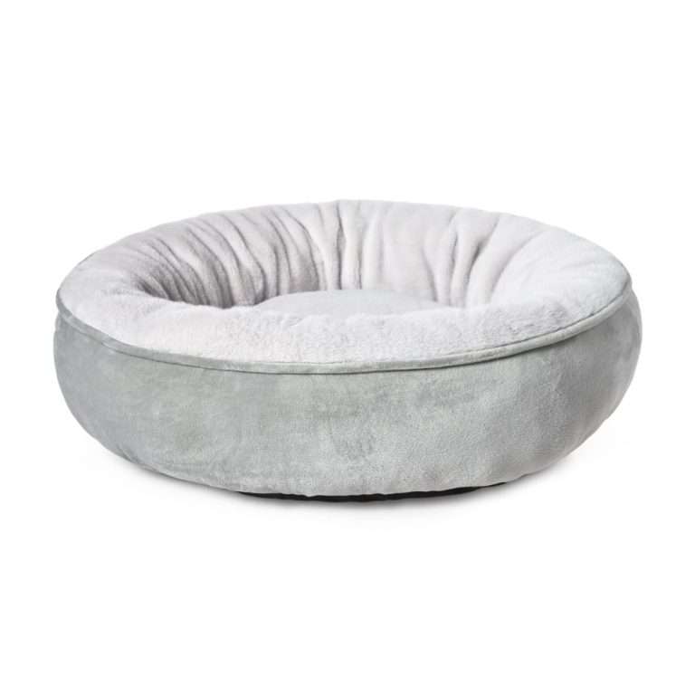 round cat bed cushion