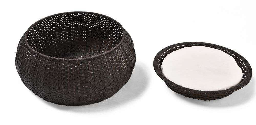 round cats beds
