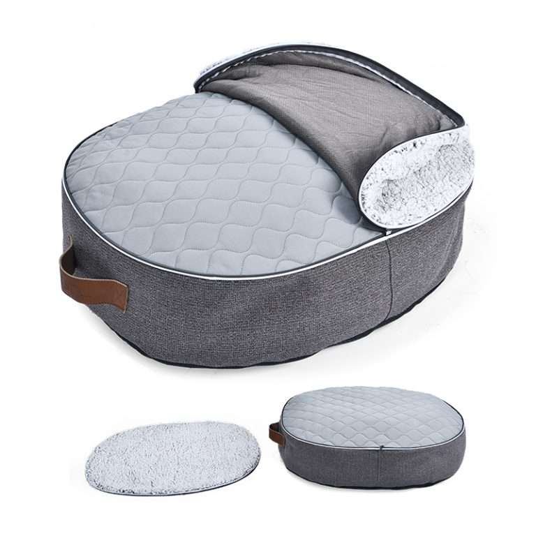 self warming dog bed