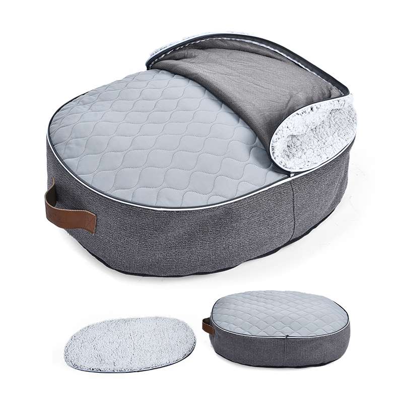 self warming dog bed