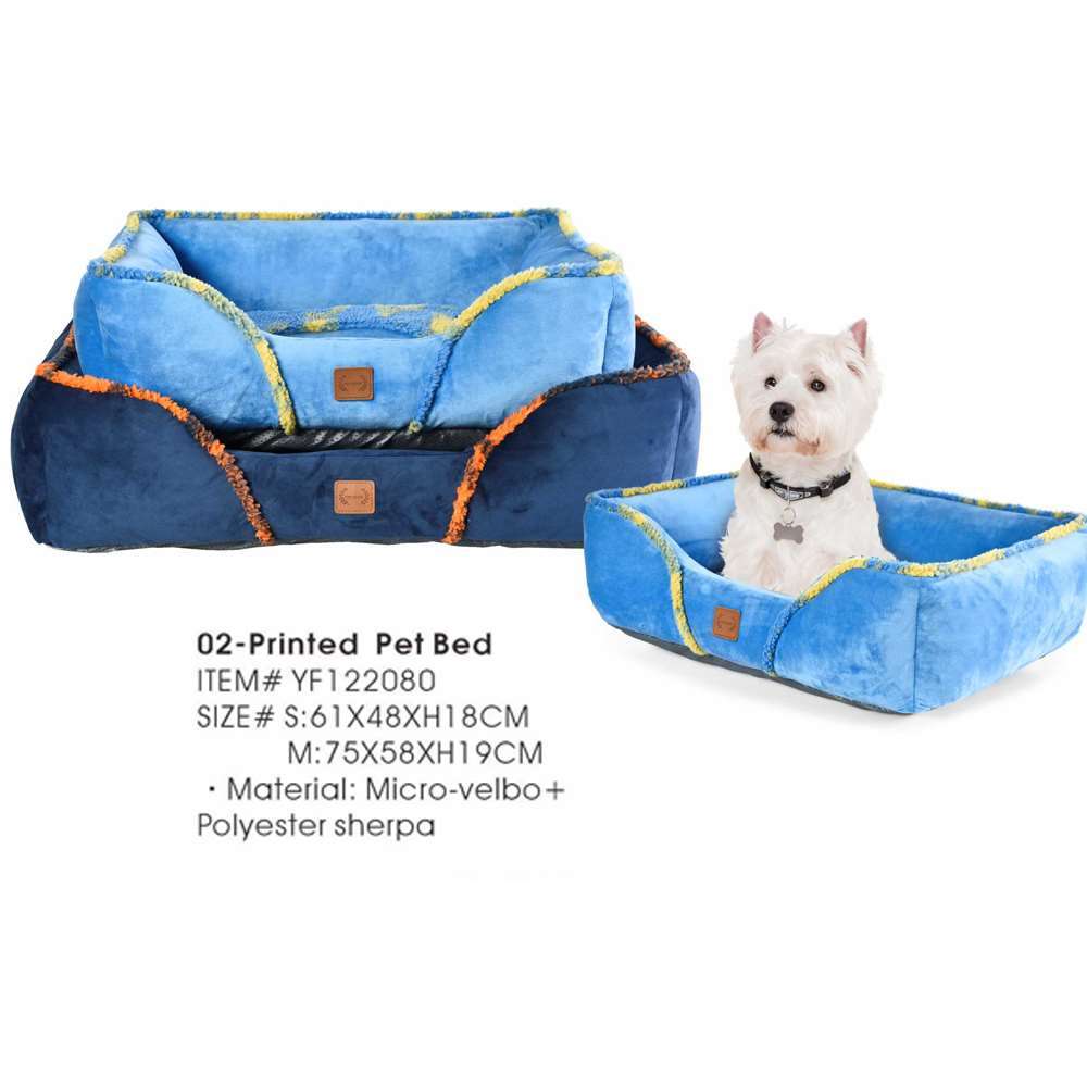 sherpa fleece pet bed odm
