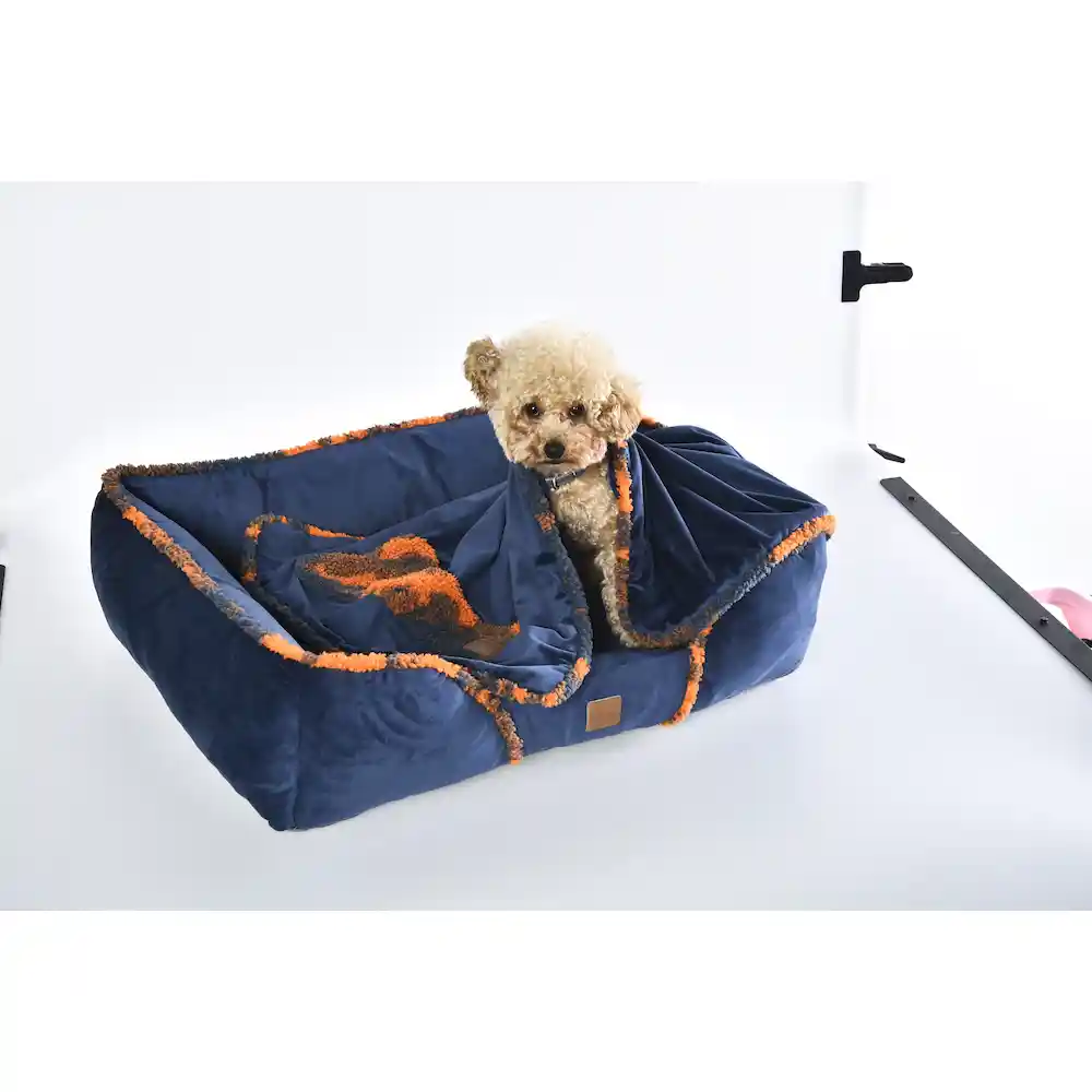 sherpa fleece pet bed supplier