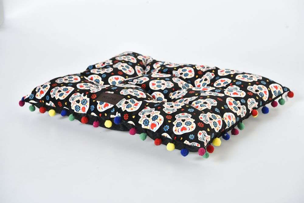 soft plush dog cushion