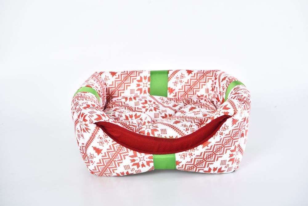 square dog bed