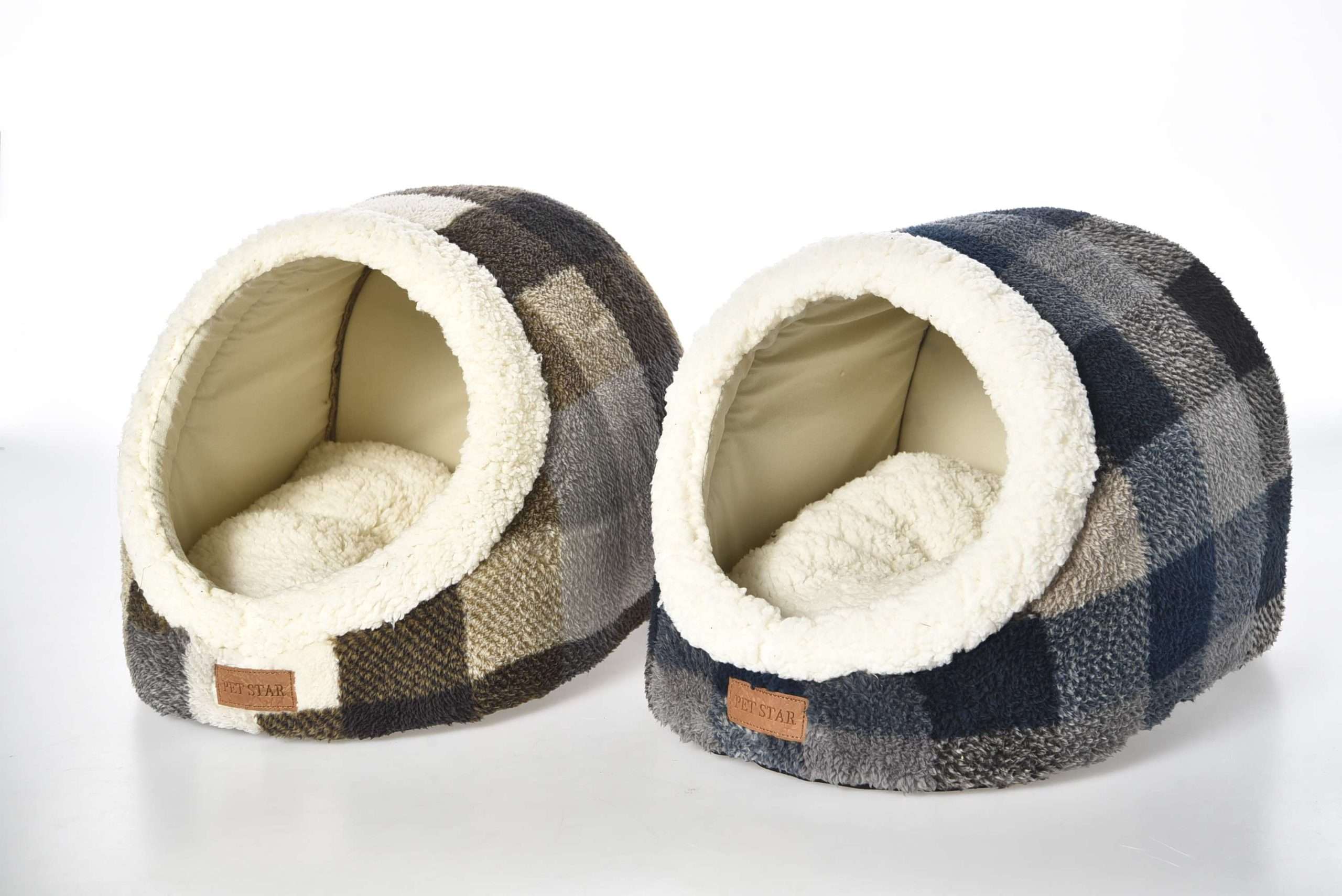 warm plaid cat bed manufacturers
