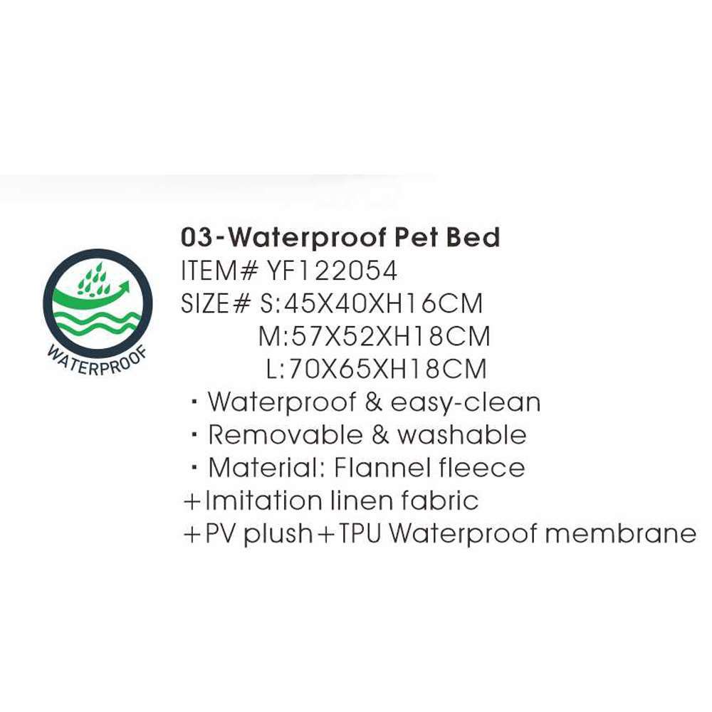 waterproof pet beds wholesale