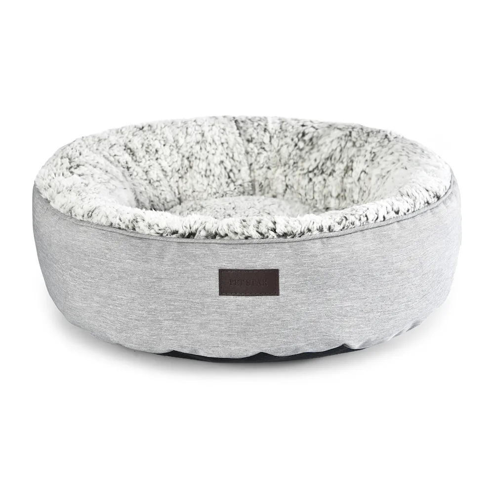 waterproof round pet bed