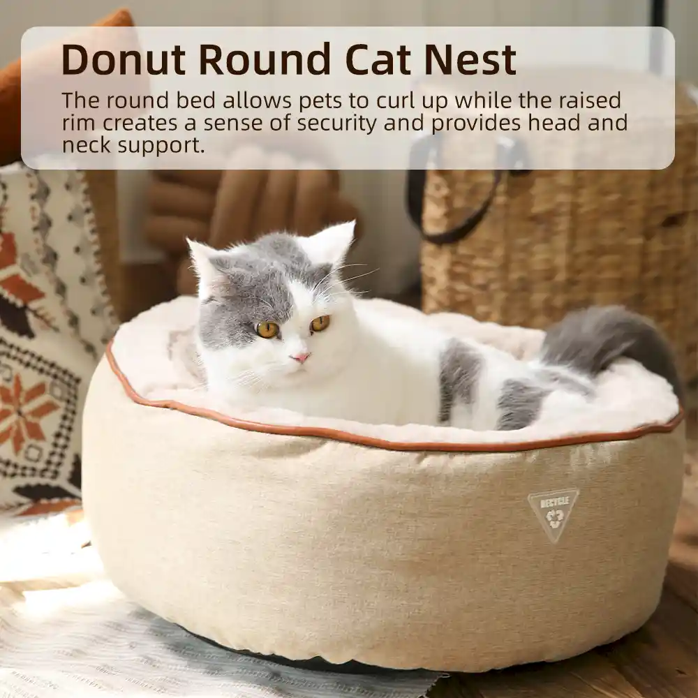 China Donut Cat Bed Factory