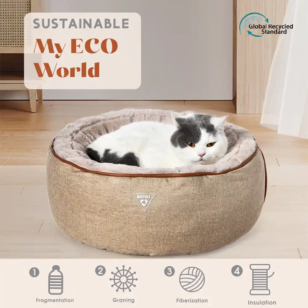 China Donut Cat Bed Manufacturer