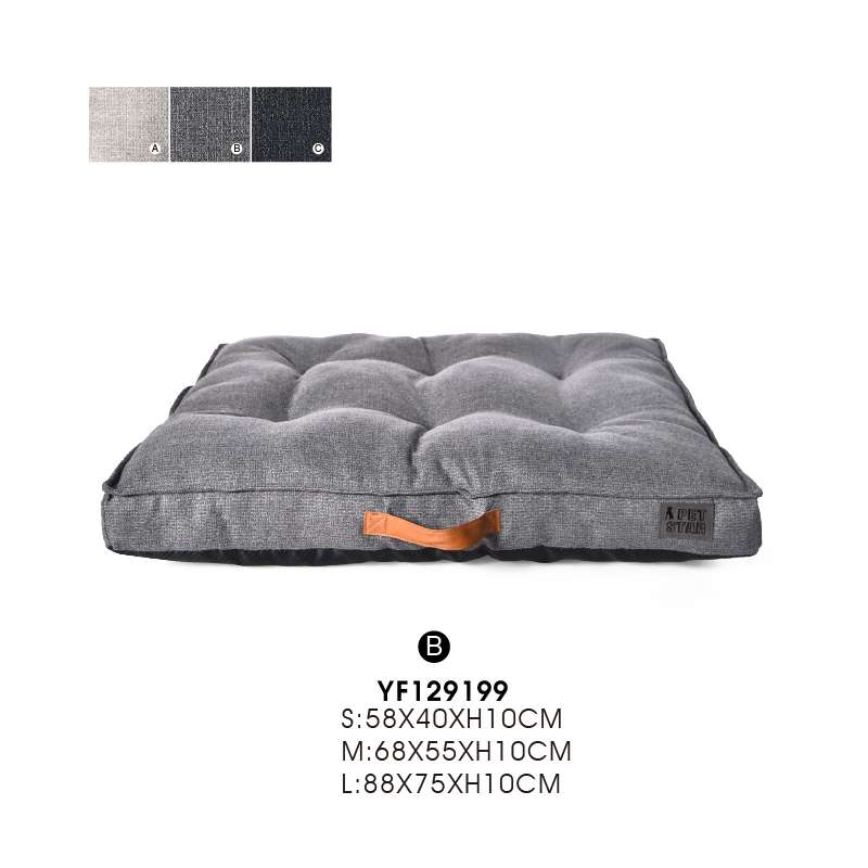 Cuscino per cani nero Comfort