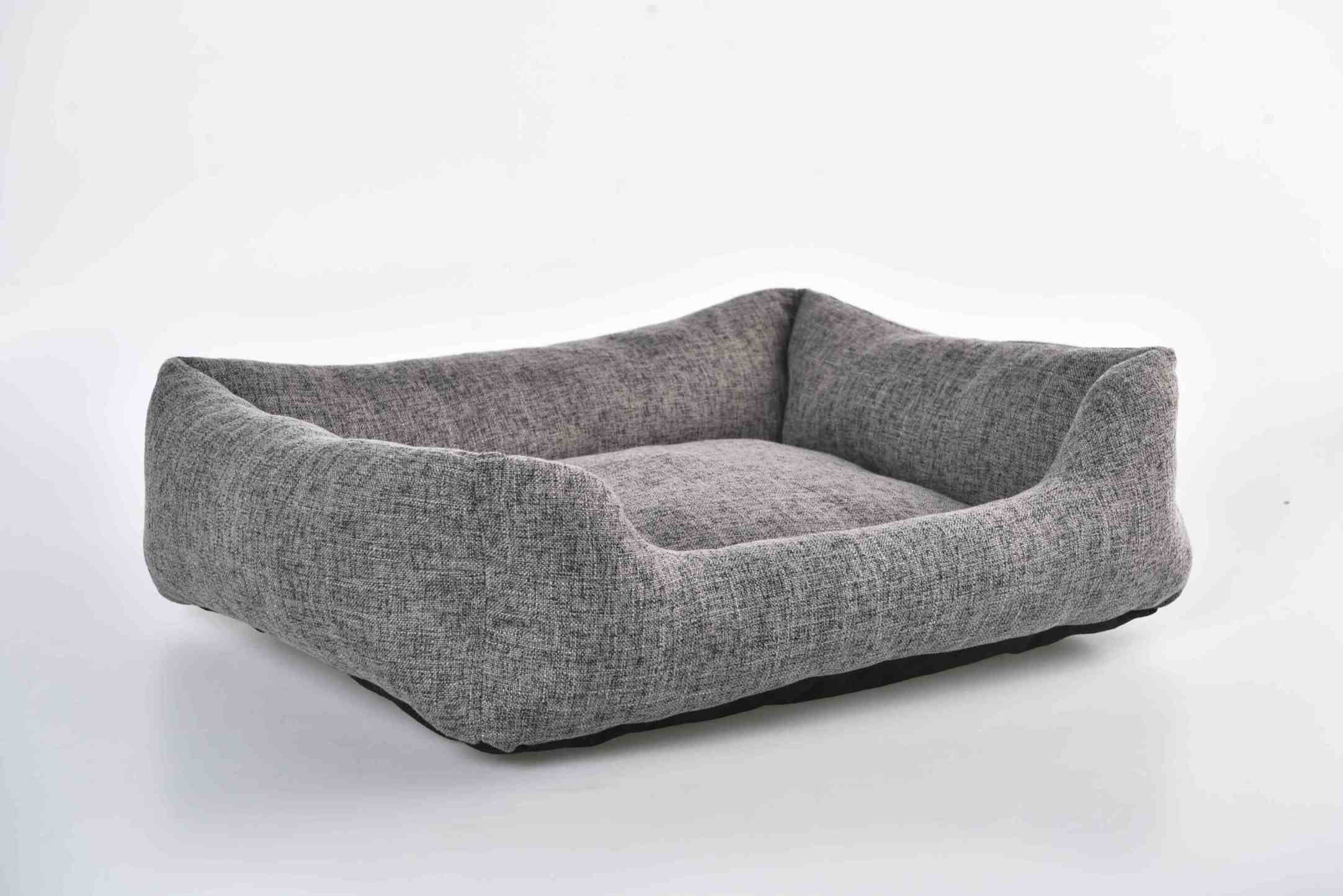 Factory Small Gray Dog Bed