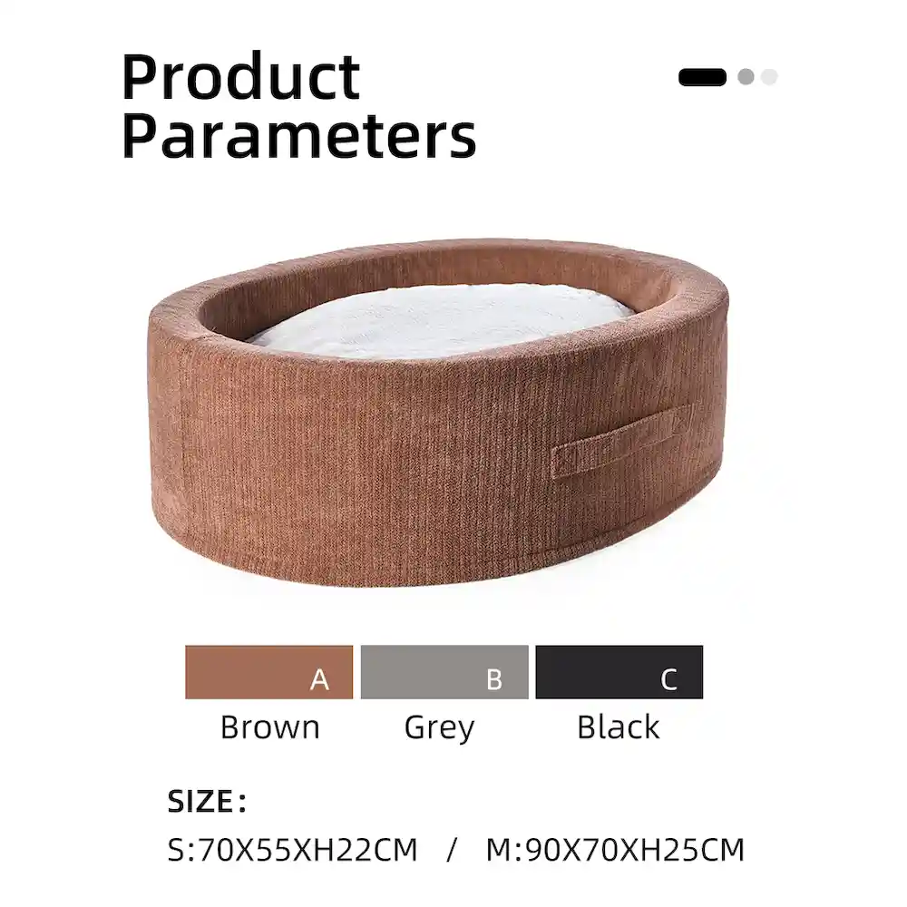 Faux Suede Pet Bed Manufacturer