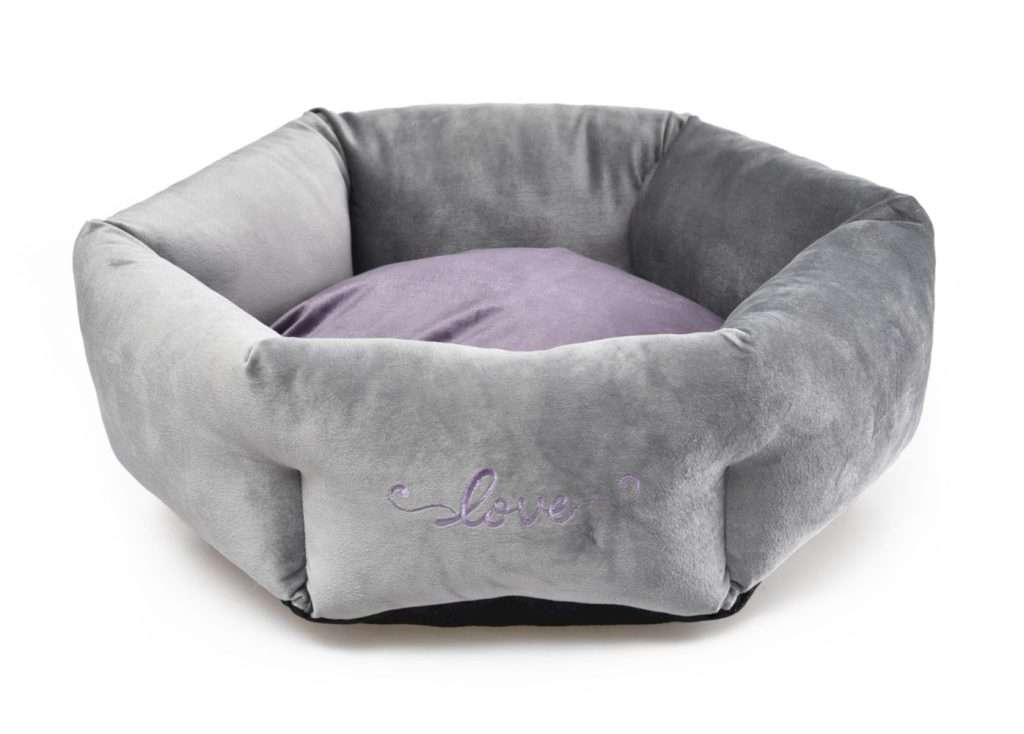 Lavender Scented hexagon dog bed