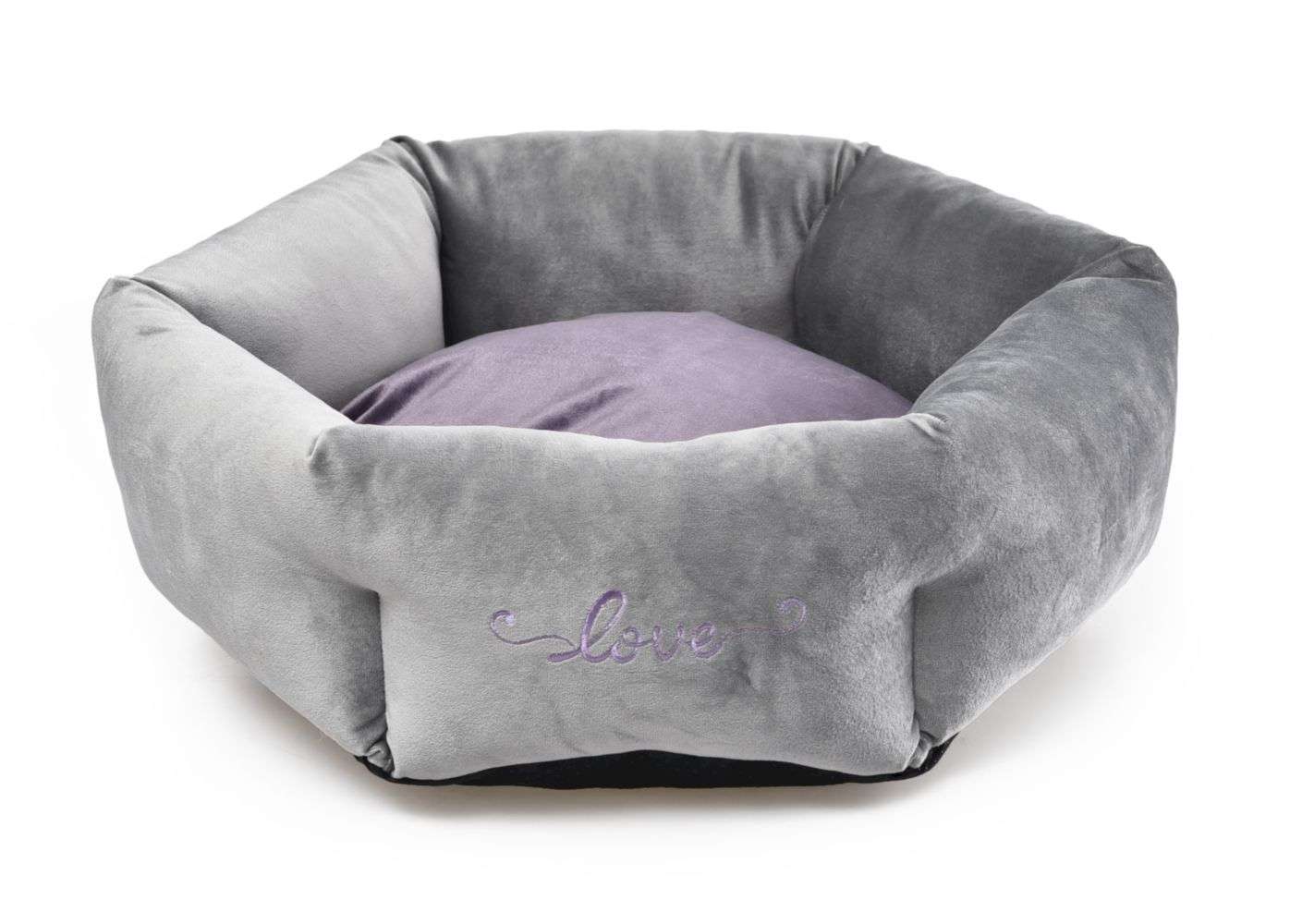 Lavender Scented hexagon dog bed